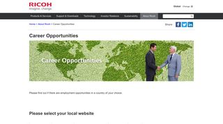 Career Opportunities | Global | Ricoh