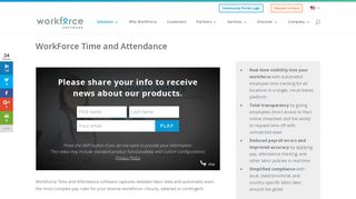 WorkForce Time and Attendance Software | WorkForce Software