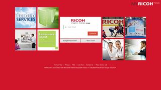 Ricoh | Login Page