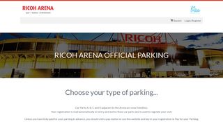 Ricoh Arena / Glide Parking
