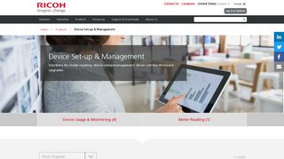 Device Set-up & Printer Management Software | Ricoh USA