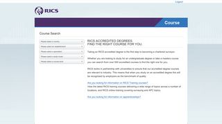 RICS Courses