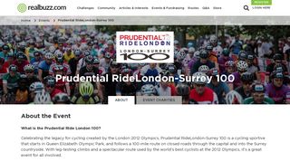 Prudential RideLondon-Surrey 100 | Events | realbuzz.com