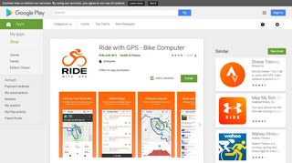 Ride with GPS - Bike Computer - Apps on Google Play