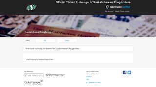 Saskatchewan Roughriders Tickets - The Official Ticket Exchange of ...