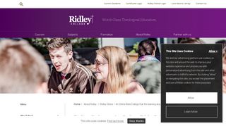 Bible College Online | Online Theology Courses Australia | Ridley