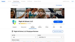 Working at Right At School, LLC: 62 Reviews | Indeed.com
