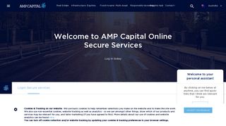 Login Secure services - AMP Capital