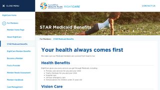 STAR Medicaid Benefits - RightCare - Scott and White Health Plan