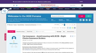 Car insurance - Avoid insuring with RCIB - Right Choice Insurance ...