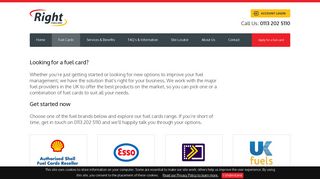 Discover Our Fuel Card Range | The Right Fuelcard Company©
