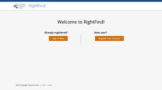 RightFind - Copyright Clearance Center