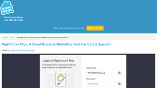 Rightmove Plus, Estate Agent Property Marketing | Flying Homes