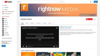 RightNow Media - YouTube