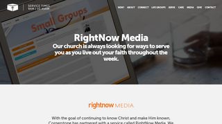 RightNow Media – Cornerstone Christian Church