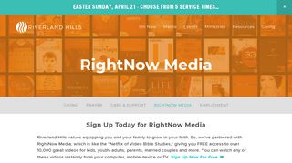 RightNow Media — Riverland Hills Baptist Church