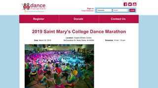 2019 Saint Mary's College Dance Marathon - Riley Children's ...