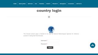 Country Login | rimes
