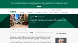 Appraisal Management | CBRE