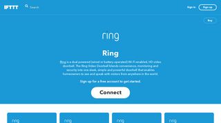 Do more with Ring - IFTTT