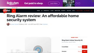 Ring Alarm review: An affordable home security system Review | ZDNet