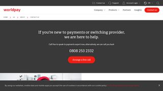 Contact us | Worldpay