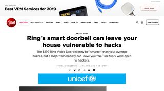 Ring's smart doorbell can leave your house vulnerable to hacks - CNET