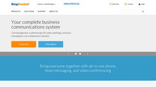 RingCentral | UK Cloud Phone System