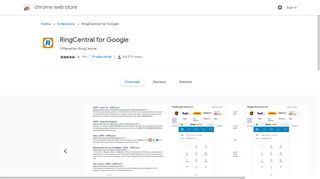 RingCentral for Google - Google Chrome