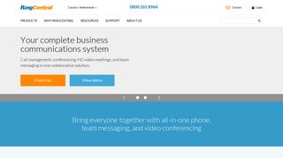 RingCentral: Cloud Business Communications Solution