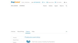RingCentral Fax | Features Overview | Fax from Any Application