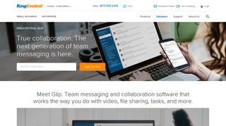 Collaboration Software Tools for Business | Glip by RingCentral