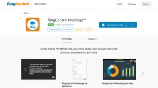 RingCentral Meetings App for PC, Mac, Android , and iOS ...