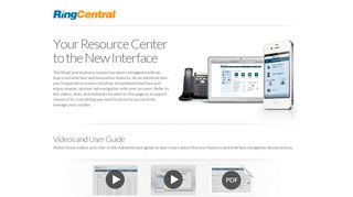 RingCentral - Admin Resource Page : Your Resource Center to our ...
