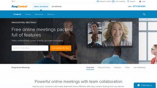 Video Conferencing, Screen Sharing, and Team ... - RingCentral