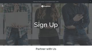 Sign Up — RingPartner