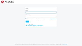 Login | RingPartner