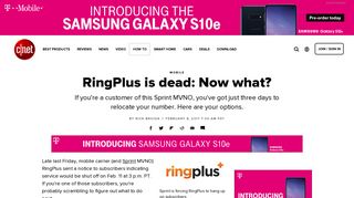 RingPlus is dead: Now what? - CNET