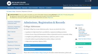 Admissions, Registration & Records | Rio Salado College