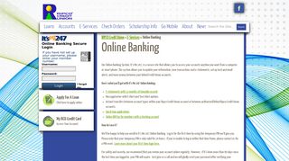 Online Banking - Ripco Credit Union