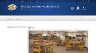 Nicholas A. Ferri Middle School - Sports