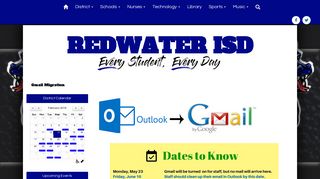 Redwater ISD - Gmail Migration