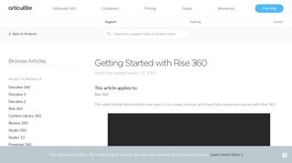Getting Started with Rise 360 - Articulate Support