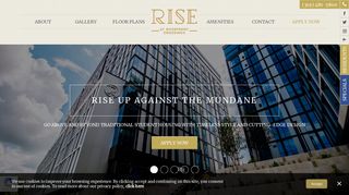 Rise at Riverfront Crossings: Apartments in Iowa City For Rent