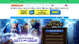 Rise of Mythos - A free Strategy Game - Miniclip.com