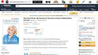 Rise Up & Shine!: My Secrets For Success in Career, Relationships ...
