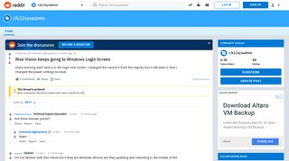 Rise Vision keeps going to Windows Login Screen : k12sysadmin - Reddit