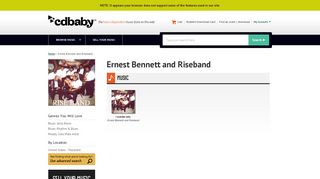 Ernest Bennett and Riseband | CD Baby Music Store