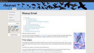 Email - riseup.net