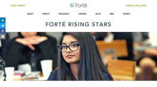 Forté Rising Stars - Forté Foundation